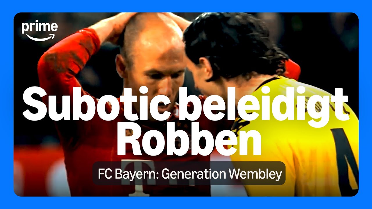 Arjen Robben verschießt den Elfmeter und Neven Subotić rastet aus | FC Bayern: Generation Wembley
