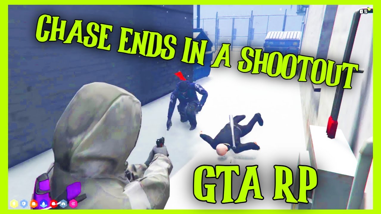 INTENSE Police Chase Ends in a SHOOTOUT | CityLife Rp | GTA V