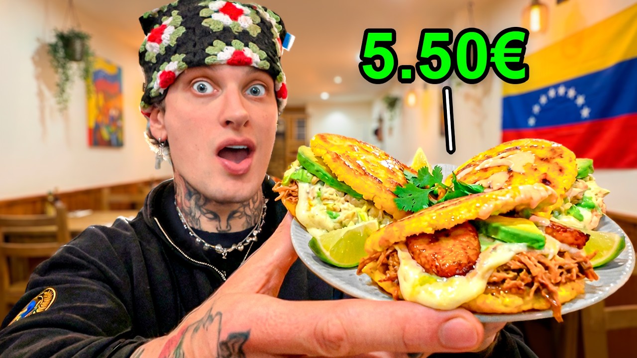 Probando la MEJOR comida VENEZOLANA por primera vez! 🇻🇪