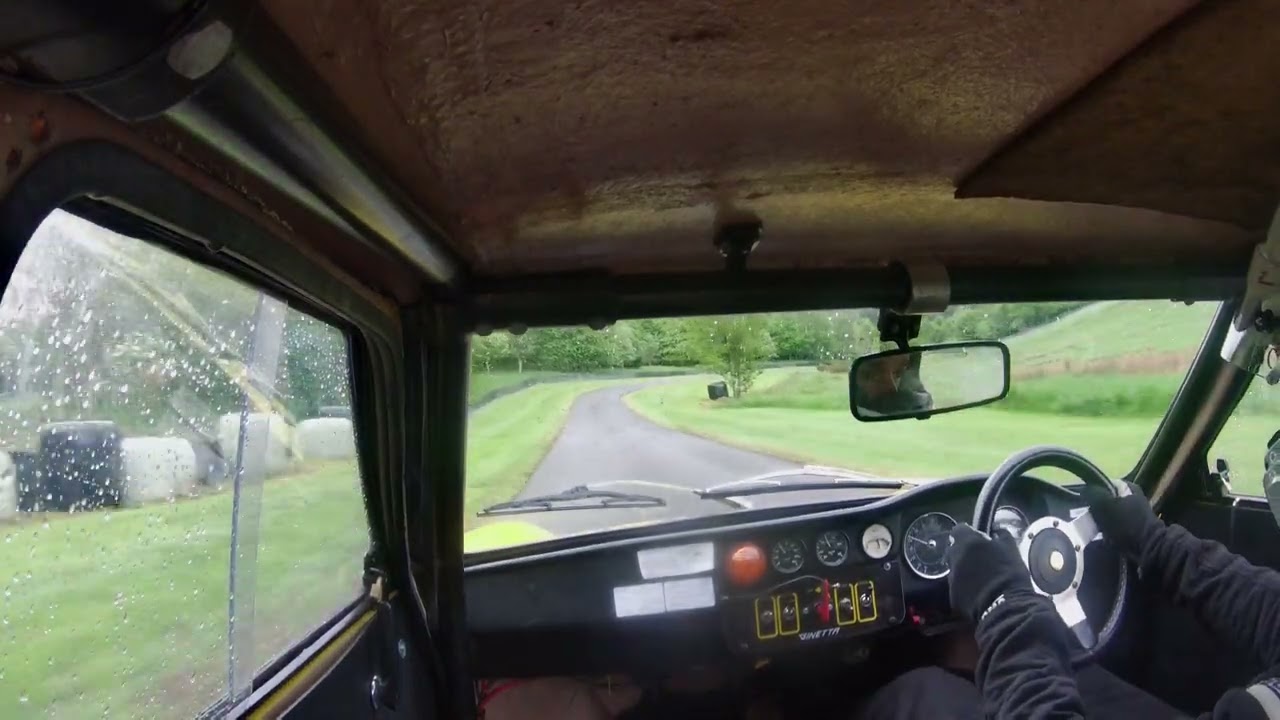Ginetta G15 - Doune 1st wet run
