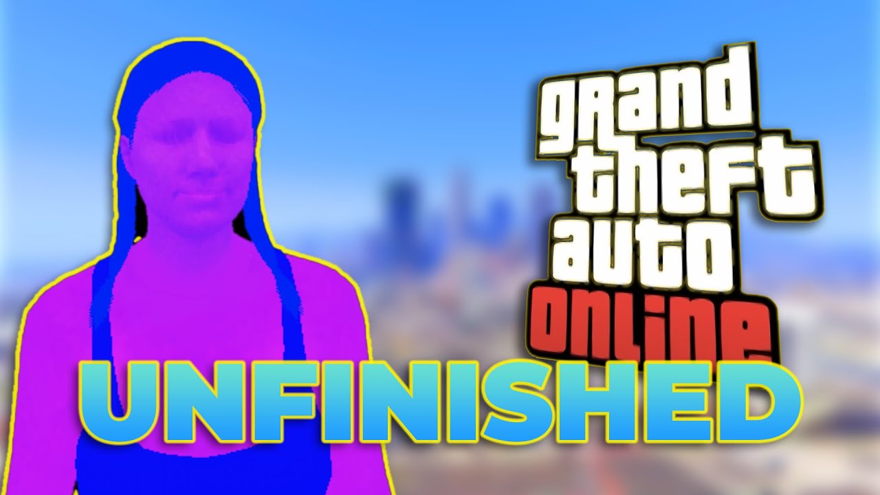 Незаконченная бета-версия GTA Online странная...
