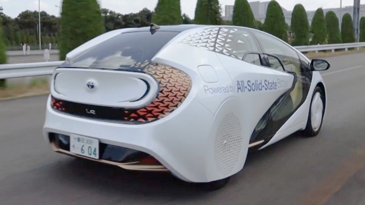 A Vehicle equipped with all-solid-state batteries