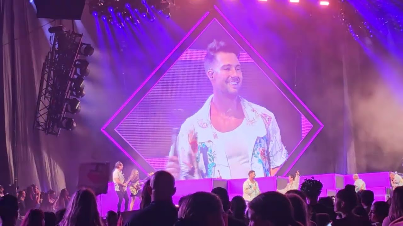 big time rush concert at Jones Beach theater 7-9-2023 part 1