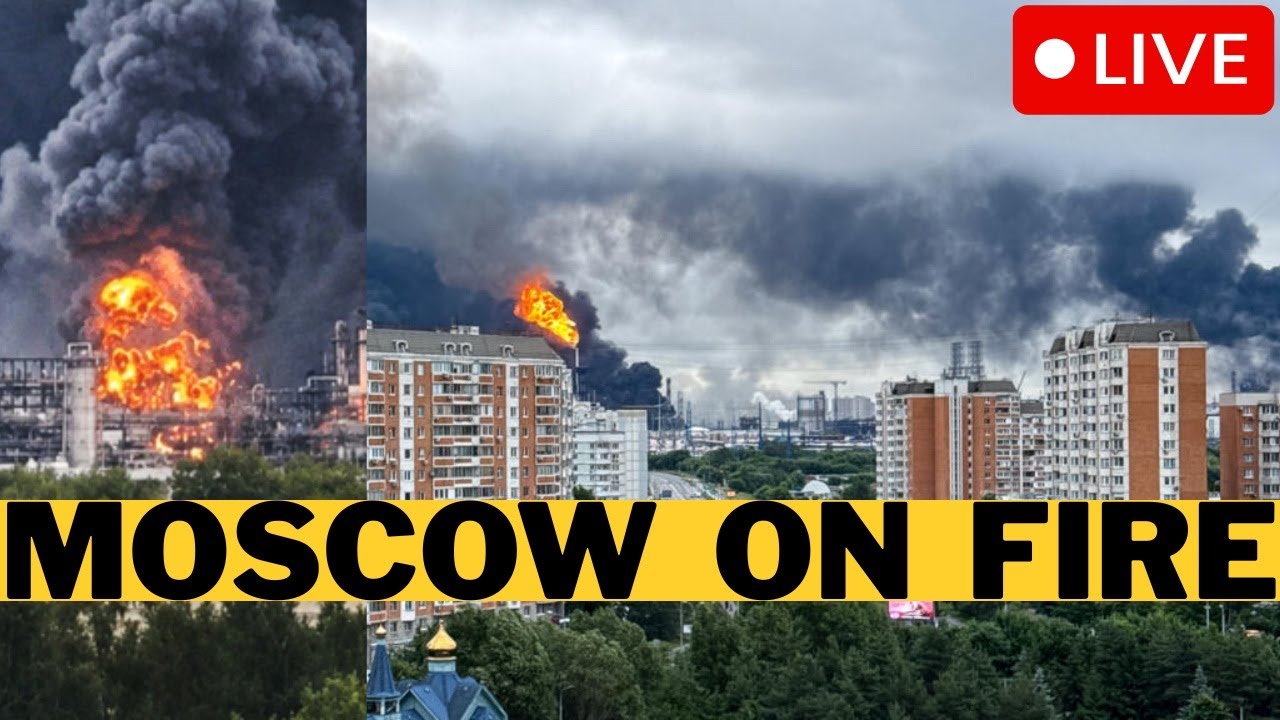 LIVE: Moscow On FIRE - Ukraine STRIKES Russia's Infrastructure - Air Defense FAILS