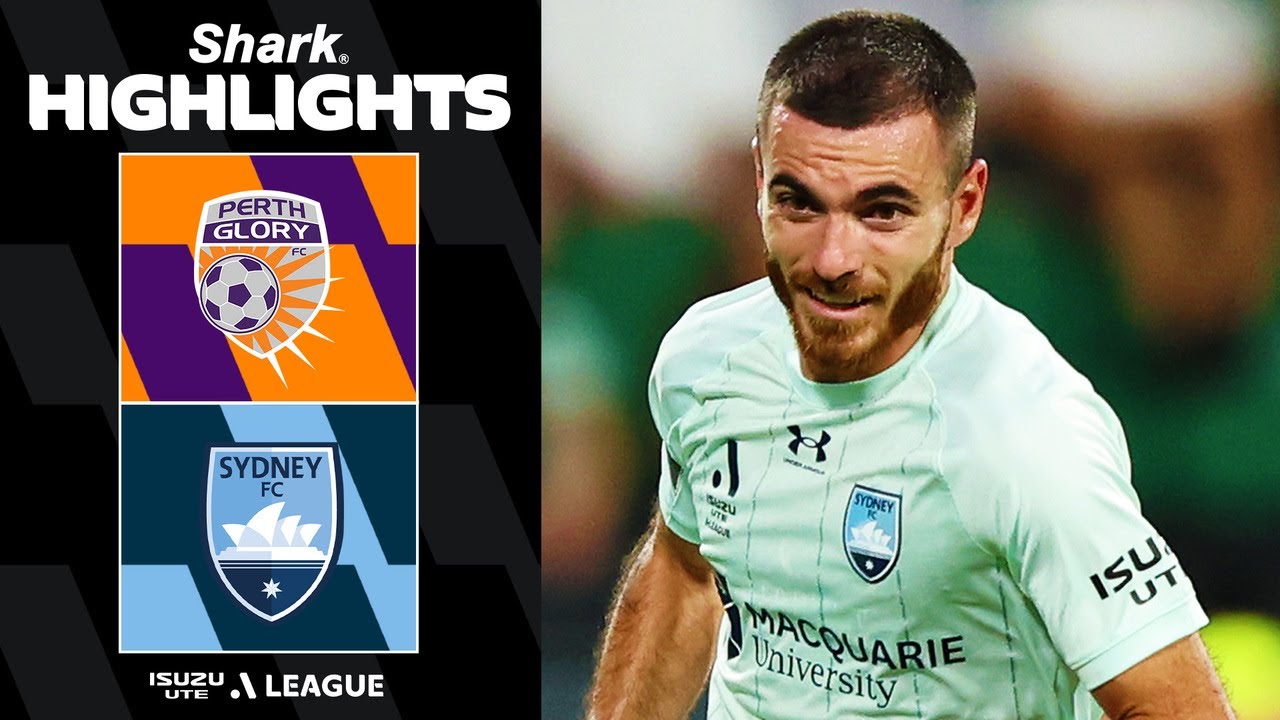Perth Glory v Sydney FC | SHARK HIGHLIGHTS | Isuzu UTE A-League 2025-26 | Round 8