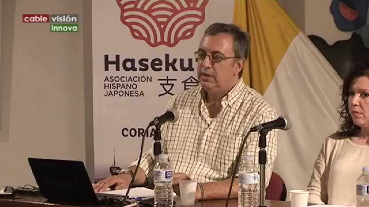 Semana Japonesa en Coria del Río; Conferencia de D. Víctor Valencia Japón