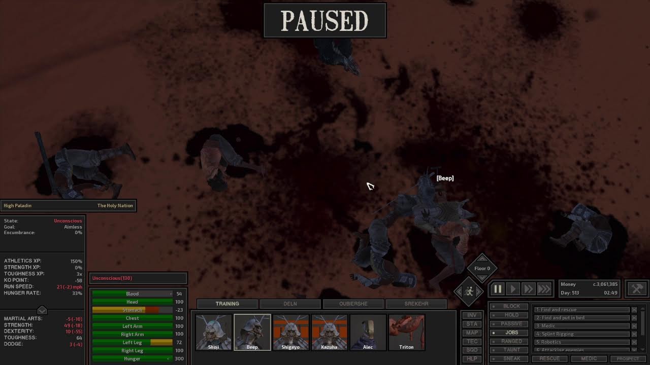 Shoji besieges on his journey.