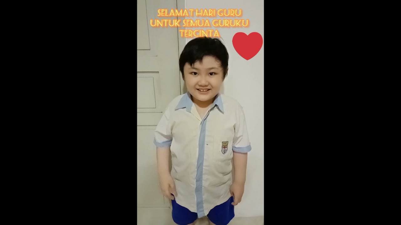 UCAPAN HARI GURU (KELAS 3 SDK KASIH KARUNIA)