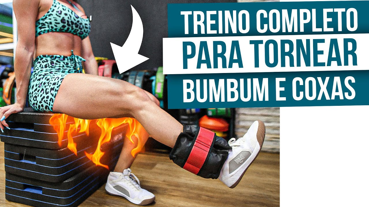 VOCÊ VAI EXPLODIR SUAS COXAS E BUMBUM COM ESSE TREINO