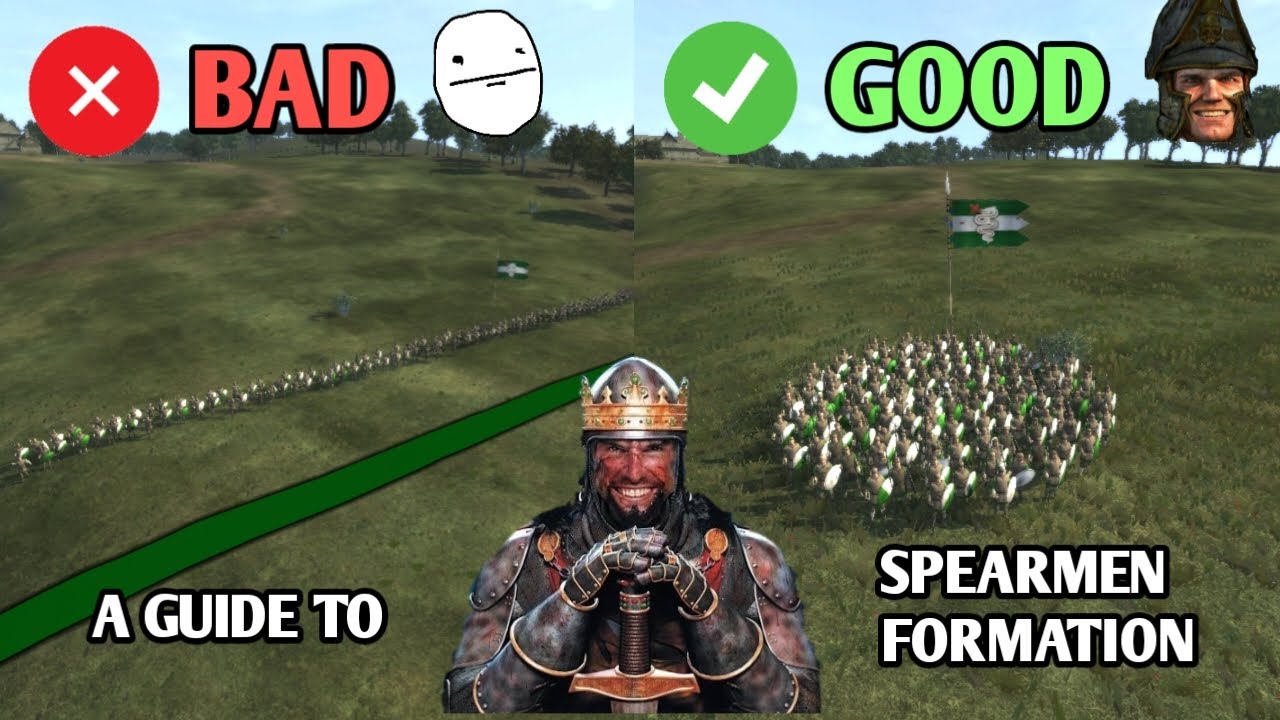 How Different Formations Affect The Spearmen Units - Medieval 2 Total War Mobile
