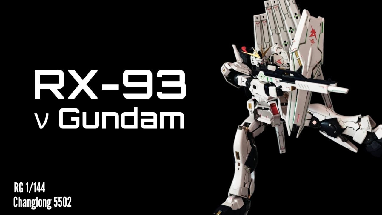 Changlong 5502 RG 1/144 RX-93 ν Gundam Bootleg Review