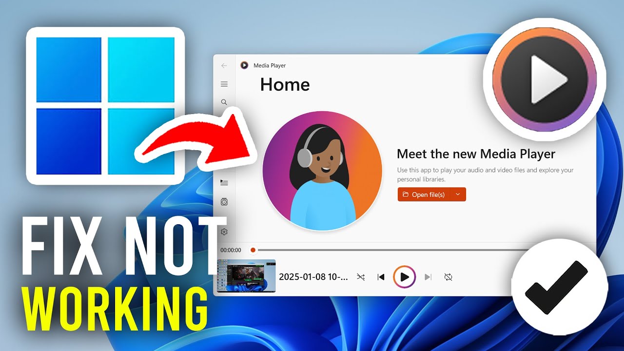 How To Fix Media Player Not Working In Windows 11 - Full Guide