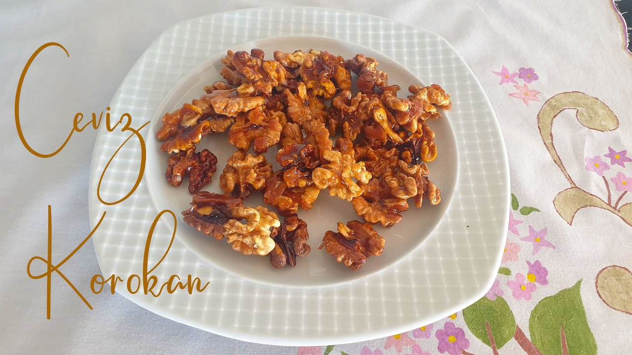 Ballı Ceviz Krokan Tarifi - Şekersiz ve Katkısız | Walnut Croquant with Honey Recipe - Without Sugar