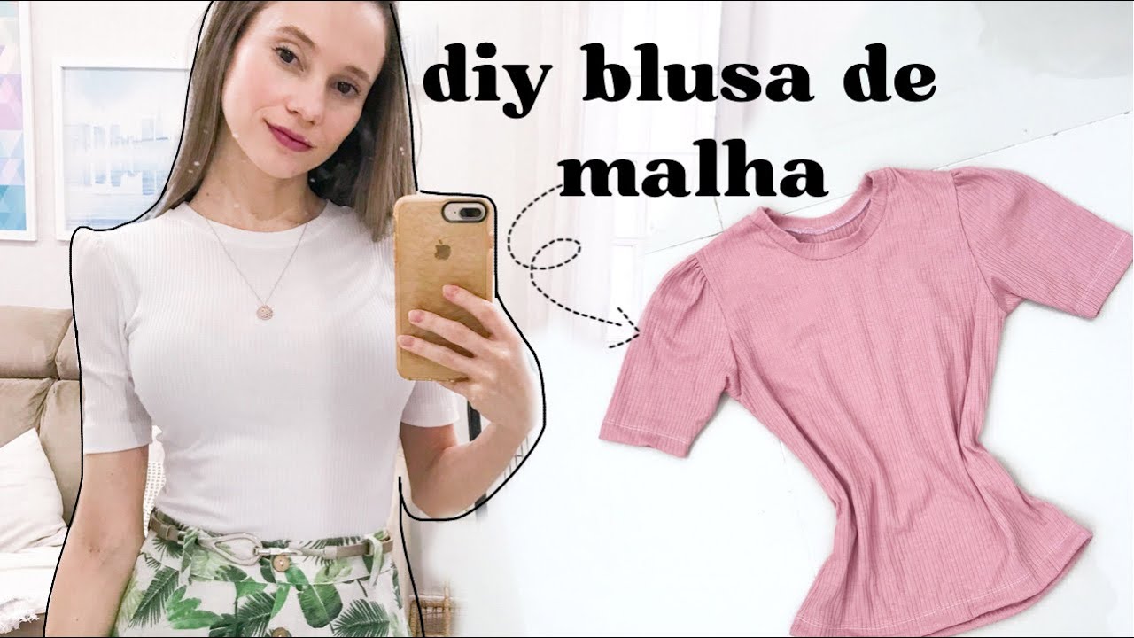 BLUSA F&Aacute;CIL + COMO COSTURAR MALHA NA ULTRALOCK