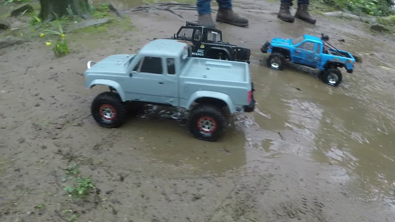 Element Enduro RC trucks in action