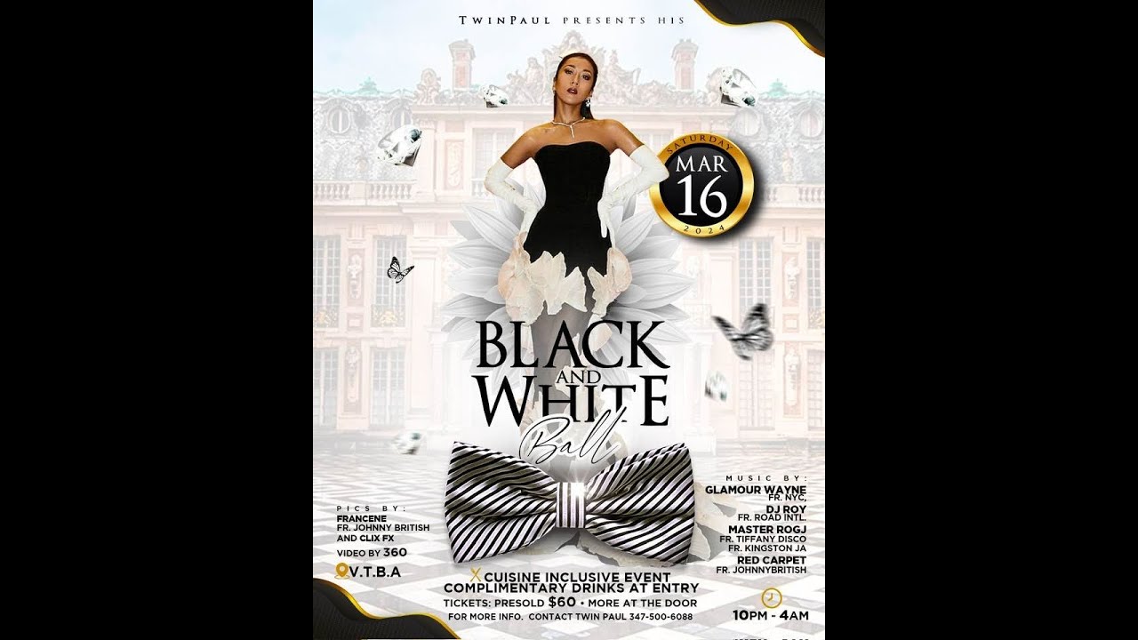 Twin Paul Presents His Black & White Ball 2024