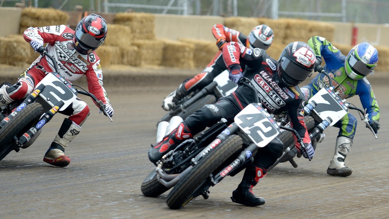 2014 Springfield Mile - Heat Races - AMA Pro Flat Track