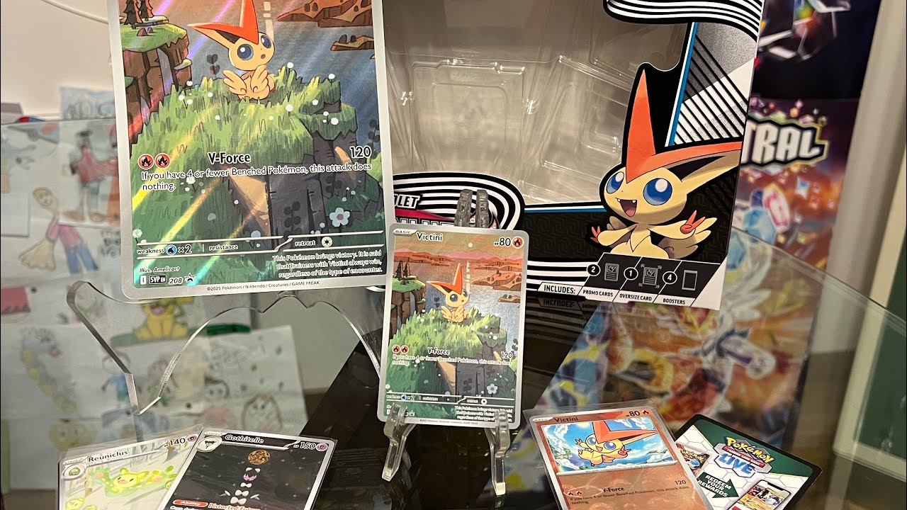 Descubriendo promos BW. Unova Victini Illustration Collection 