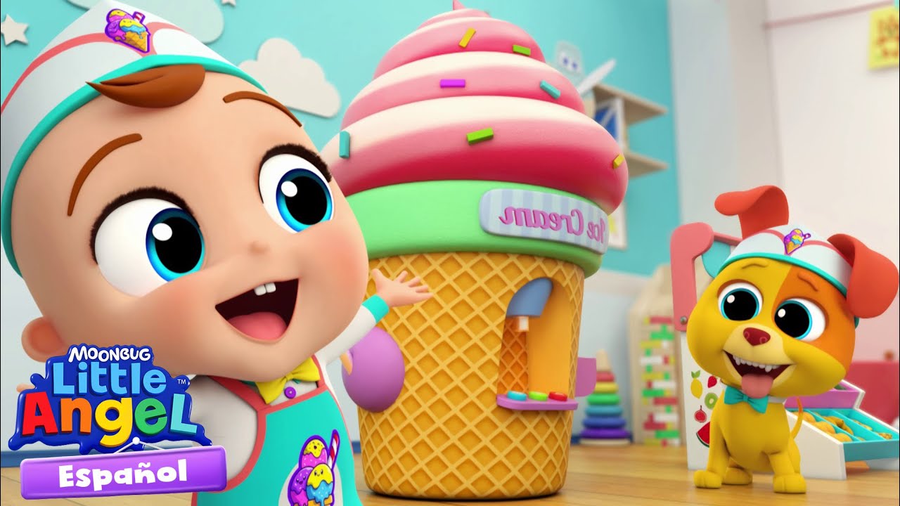 La máquina de helado 🍦 | Caricaturas | Canciones Infantiles🎵| Little Angel Español