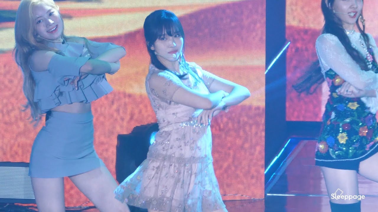 [4K] 180830 트와이스 TWICE 댄스 더 나잇어웨이 Dance the Night Away 미나 MINA By Sleeppage