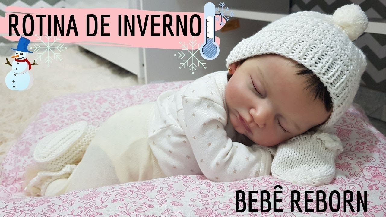 ROTINA DE INVERNO DA BEBÊ REBORN AURORA ❄☃️