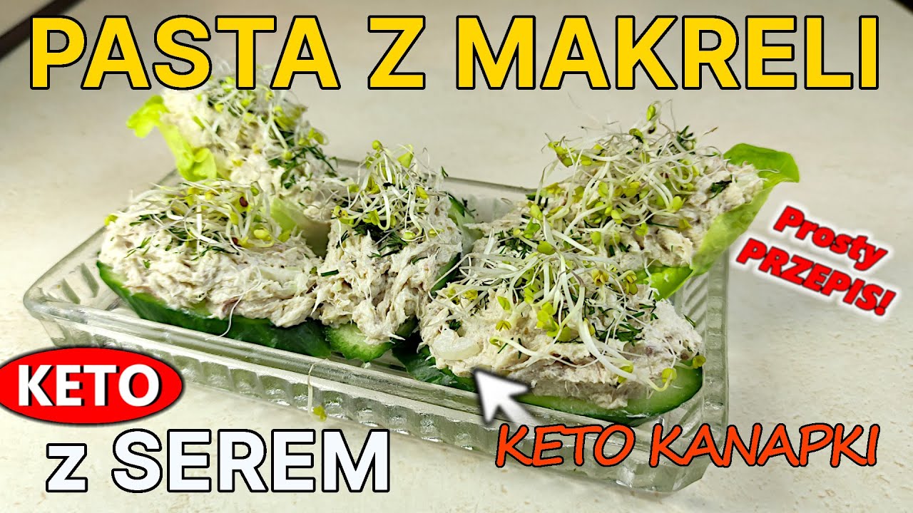 Przepis na PASTĘ Z MAKRELI wędzonej i TWAROGU z cebulką - Pasta z makreli i sera labneh - 399