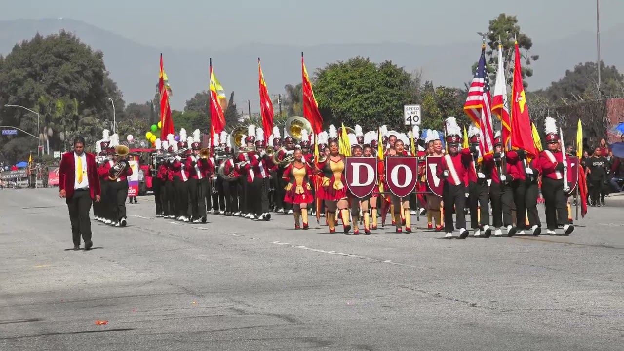 Downey HS Band Arturo Sanchez Parade 2023