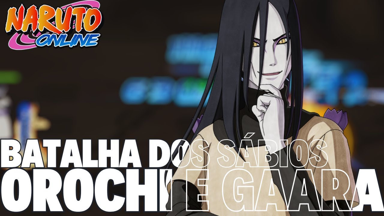 Orochimaru GGN e Gaara Bóia na BDS - NARUTO ONLINE BR