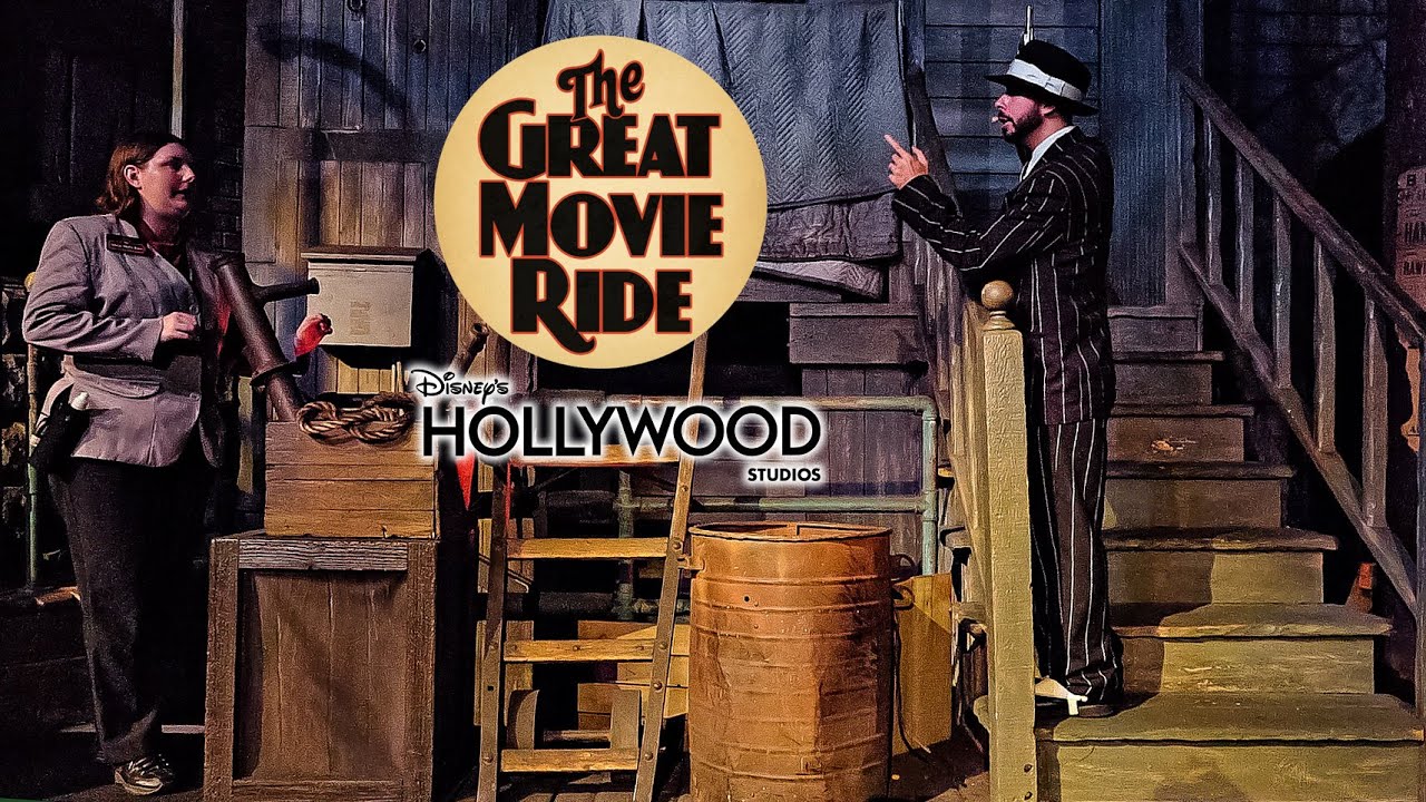 The Great Movie Ride Gangster Version On Ride Low Light HD POV Disney's Hollywood Studios 2017 08 12