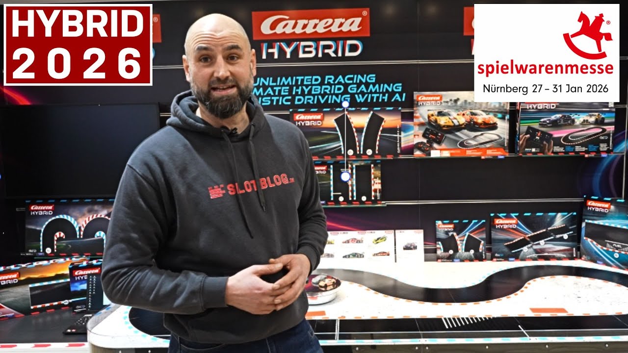Carrera Hybrid Neuheiten 2026 - Rundgang auf der Spielwarenmesse in Nürnberg