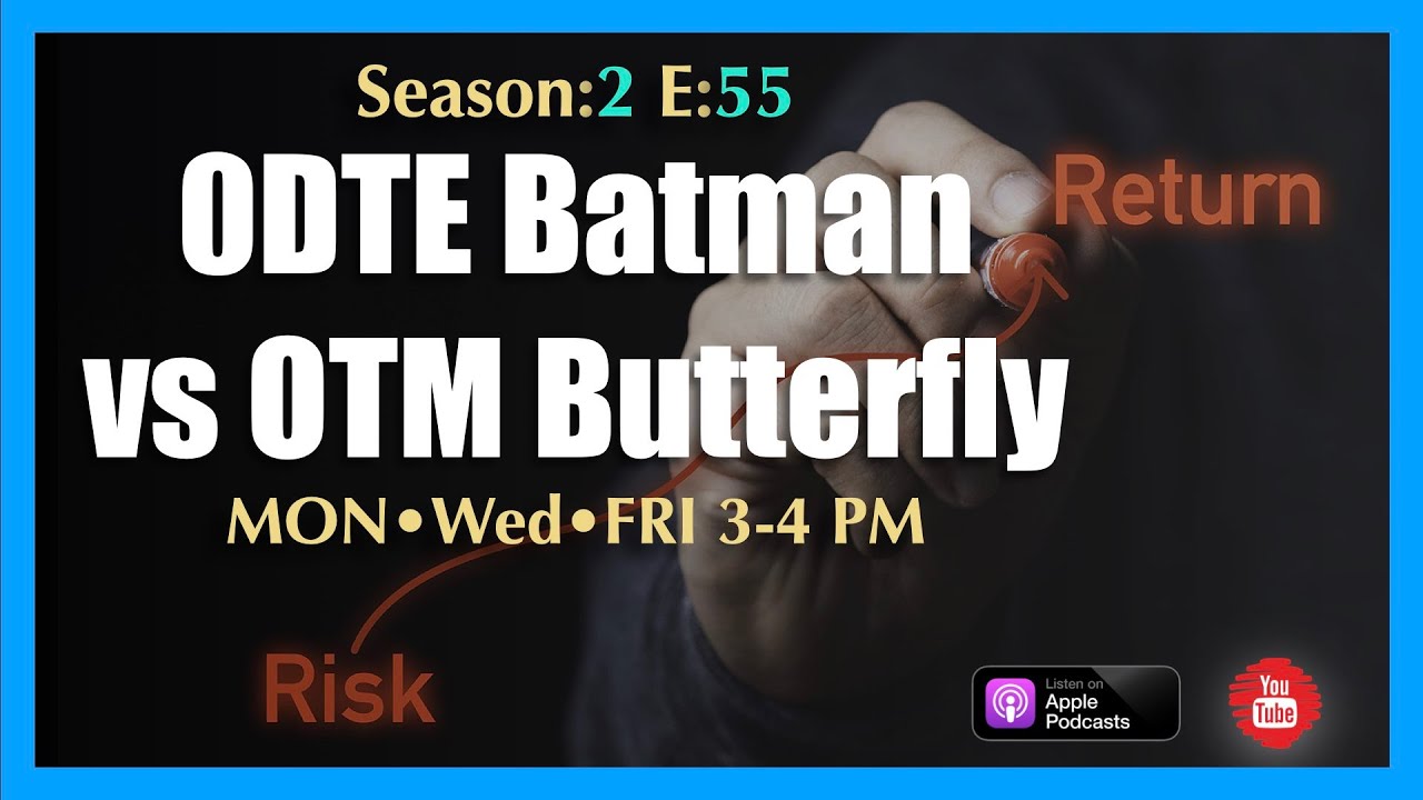 0-DTE Batman or OTM Butterfly Strategy -  Season 2 Episode 055
