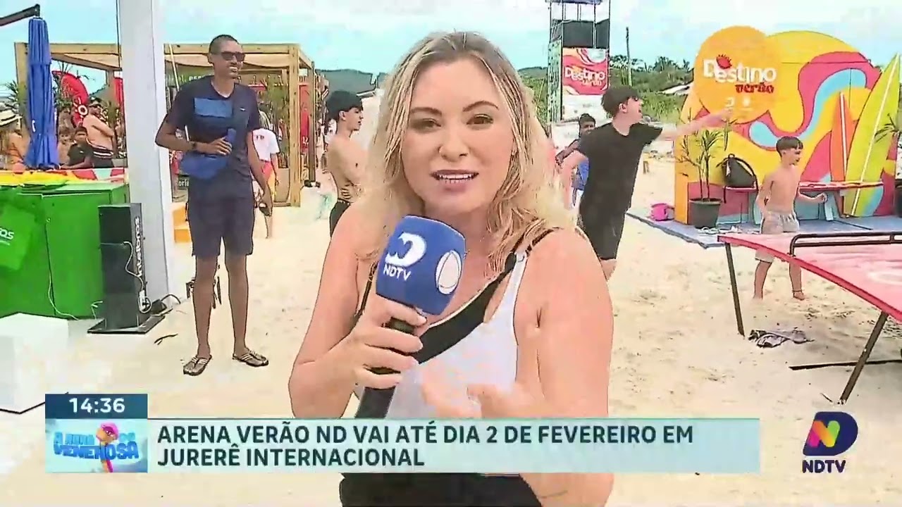 Arena Destino Verão da ND reúne atrações para toda a família
