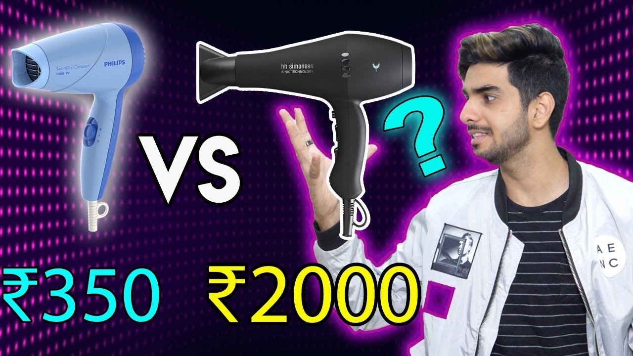 KONSA hair dryer AAPKE baalo ke liye hai? Best hair dryer for men in india