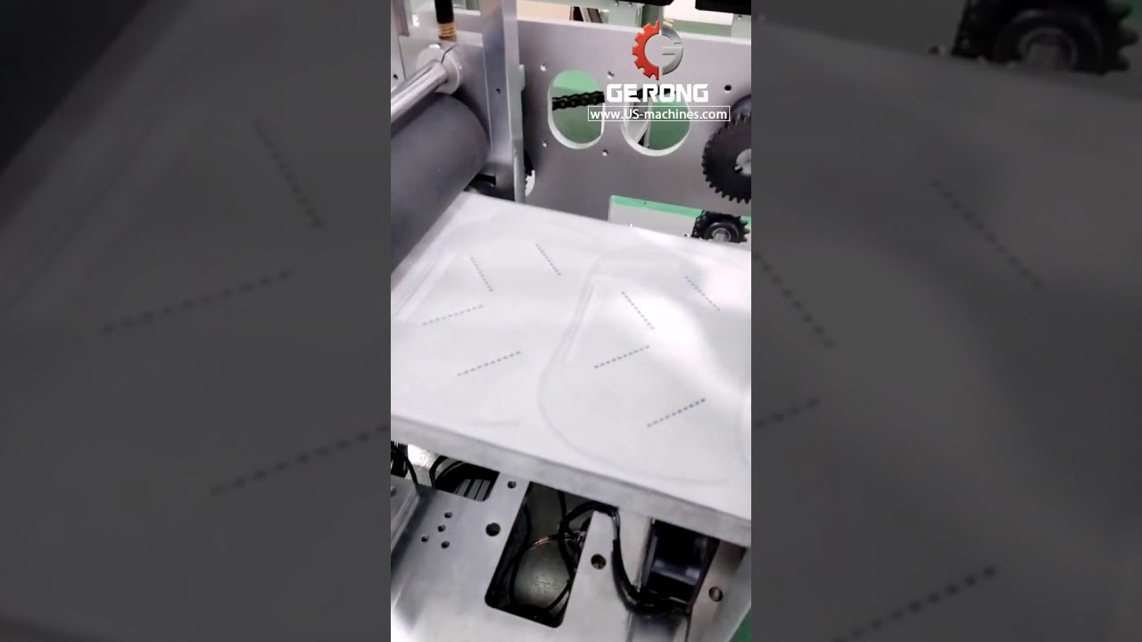 Automatic face mask N95 KN95 making machine pure electric line with no cylinder