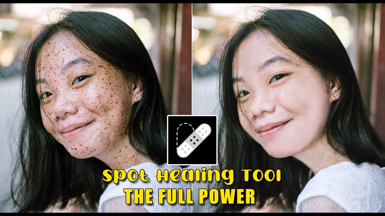 THE FULL POWER OF SPOT HEALING TOOL & BRUSH TOOL