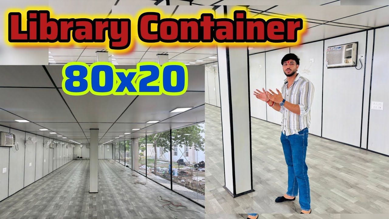 Library Container 80x20 | shipping container @Jbmr9  office Container ￼|#jbmlogisticsservices 