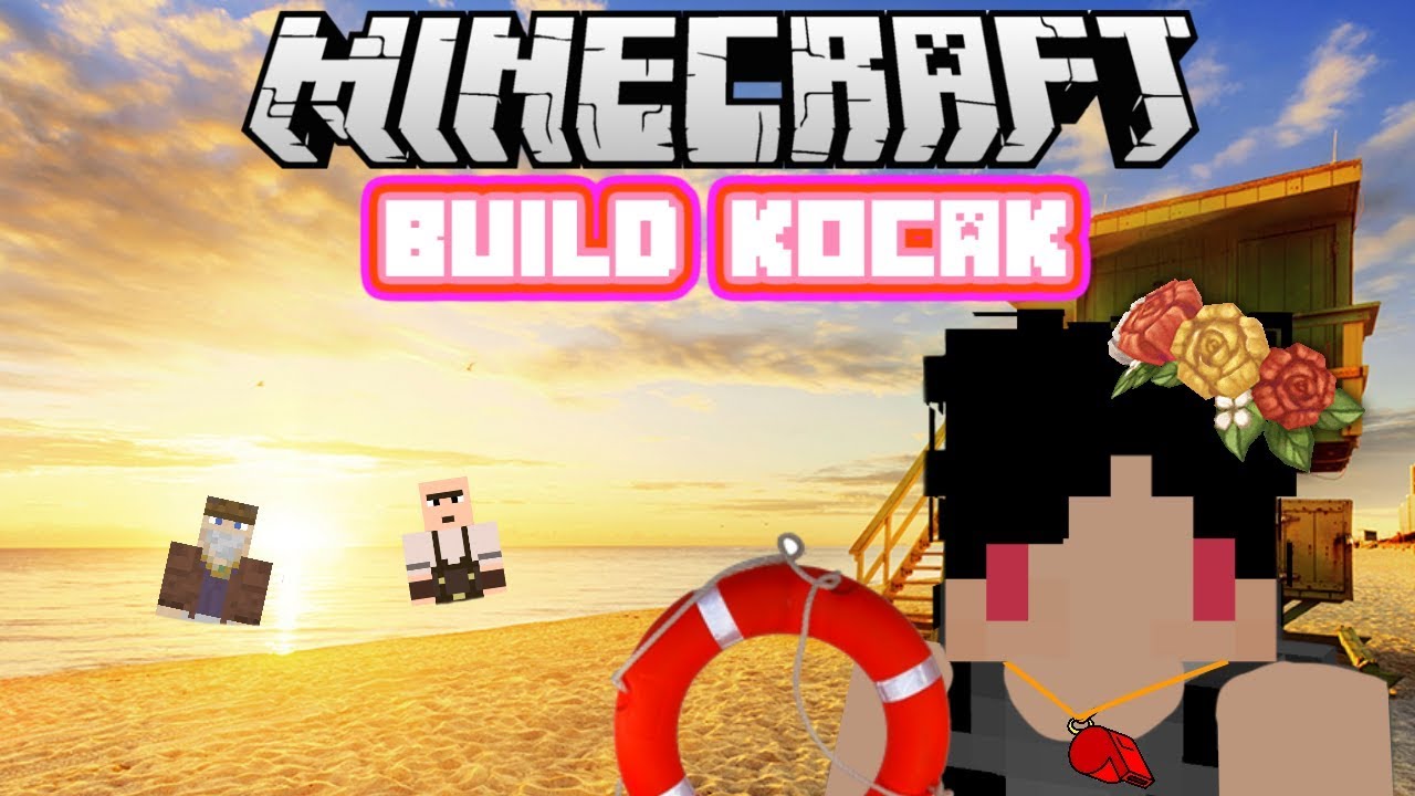 Minecraft Indonesia - Build Kocak (45) - Pantai!