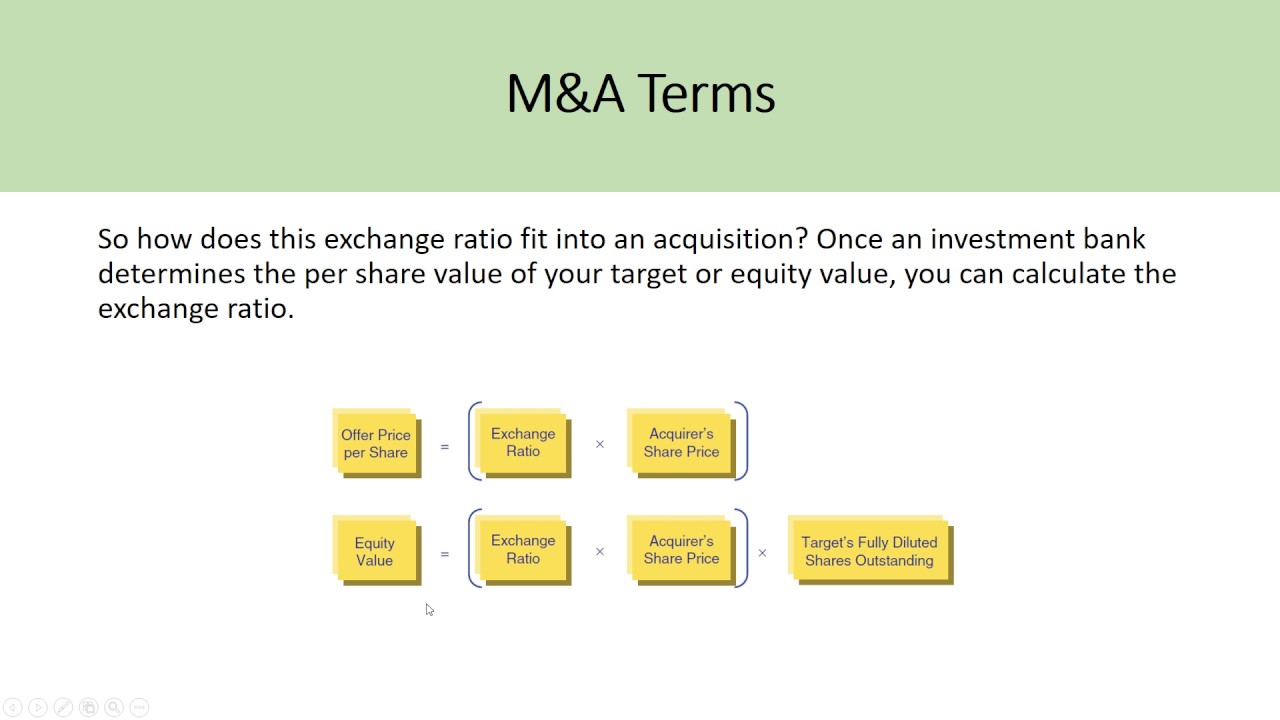 Fixed versus Floating Exchange Ratio M&A Transaction Explained