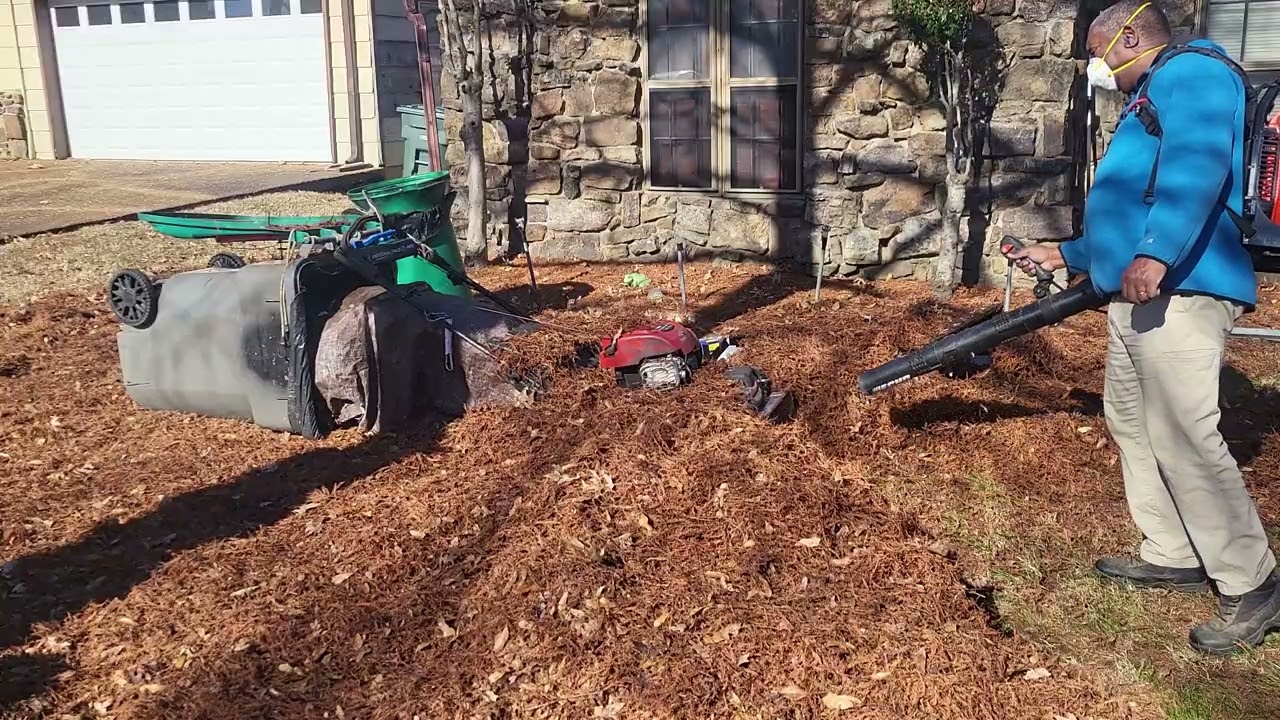DIY Leaf Vac Mulcher Test Part 6  Dec 2025