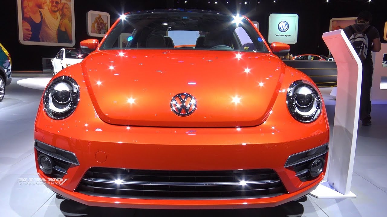 2018 Volkswagen Beetle Coupe SE - Exterior And Interior Walkaround- 2018 Detroit Auto Show