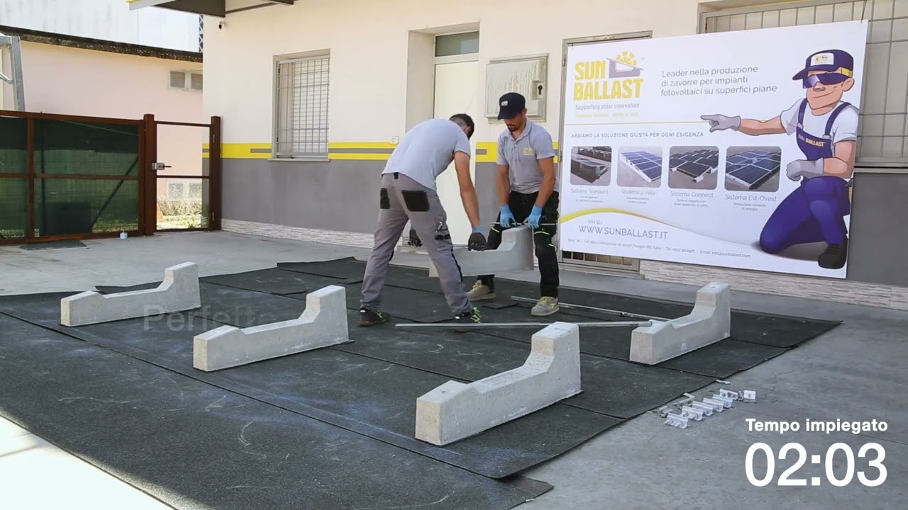 Sun Ballast - Installazione sistema Standard