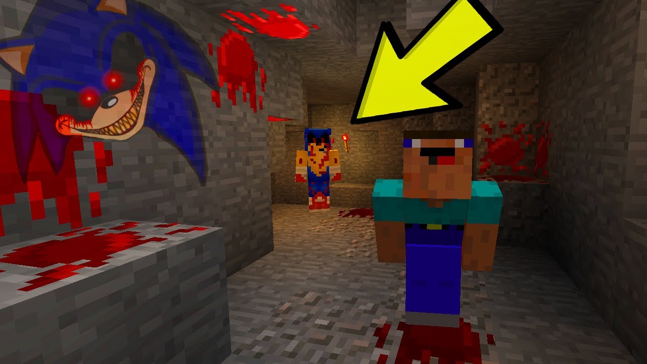 NOOB VS SONIC.EXE MINECRAFT TROLL MINECRAFT)