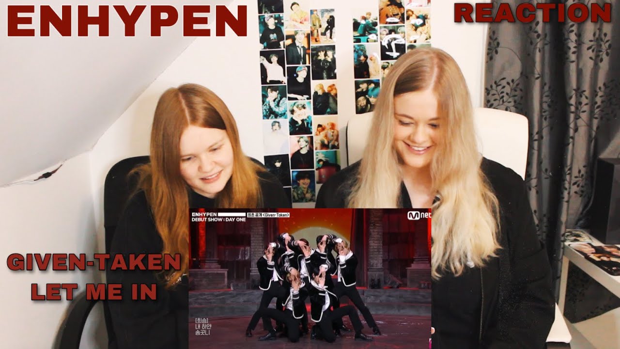 ENHYPEN [최초공개] - Given-Taken & Let Me In (20 Cube) Live (REACTION)