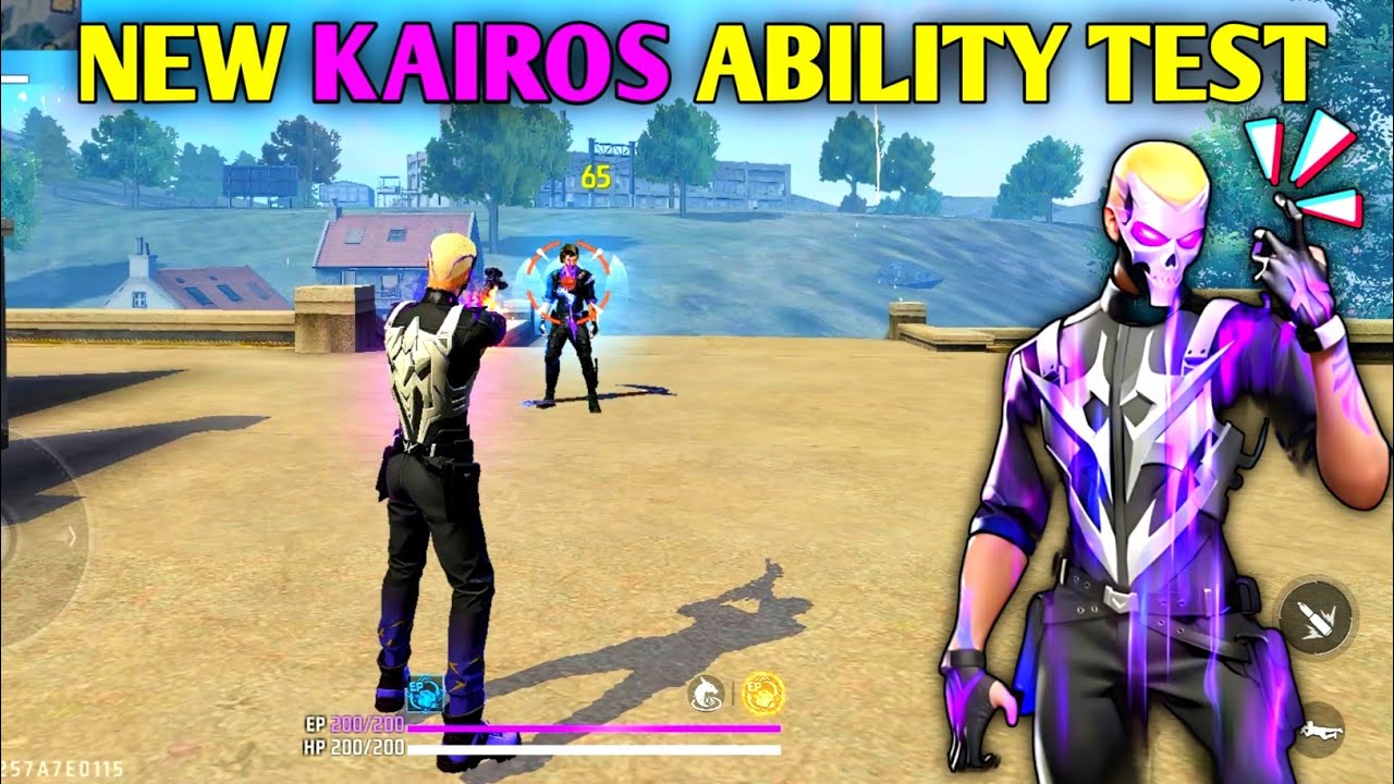 NEW KAIROS CHARACTER ABILITY FULL DETAILS || NEW BEST CHARACTER IN FF || NEW KAIROS ABILITY TEST ||