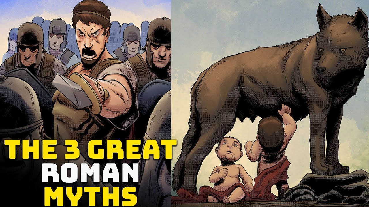 The 3 GREAT MYTHS about the founding of Rome - Roman mythology