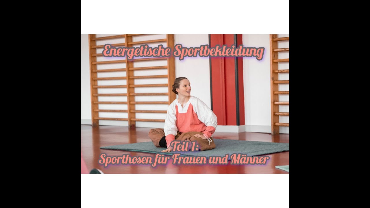 Sporthosen nähen nach energetischen Standards (Ein Versuch)