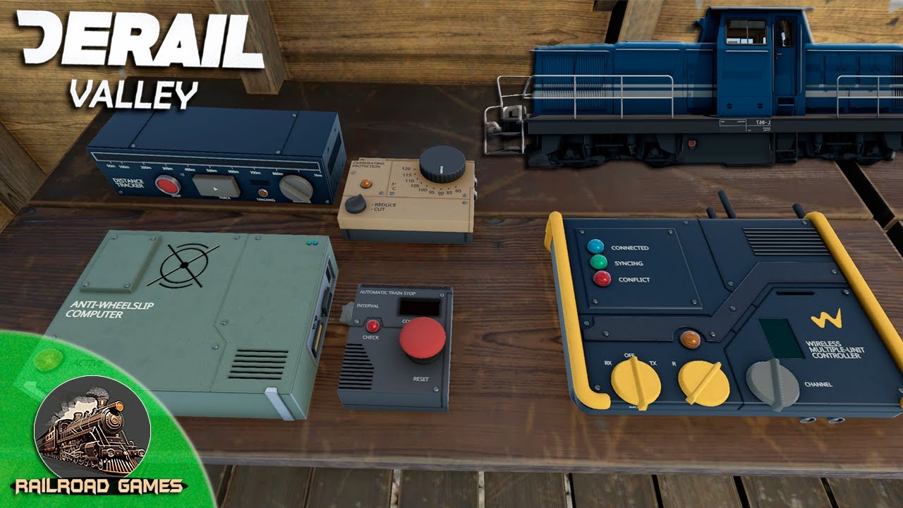 Derail Valley All Gadgets and a List of Items in All Stores