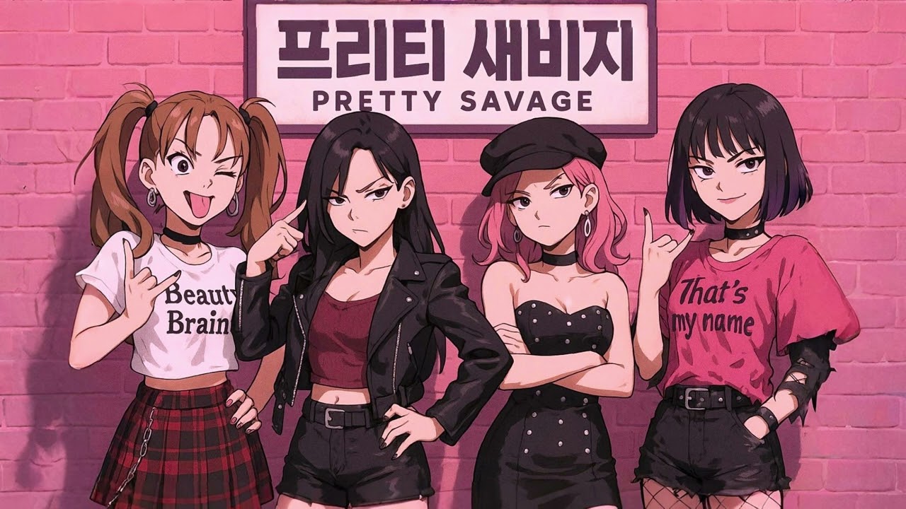 PRETTY SAVAGES – 프리티 새비지 | K-Pop ·  Rock · Reggae · Rap · EDM