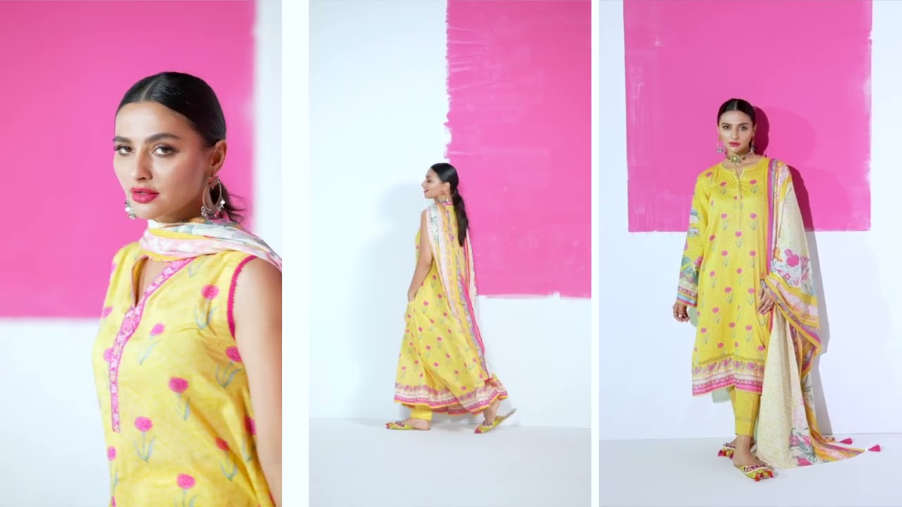 Khaadi Unstitched | How To Wear Extra Fabric