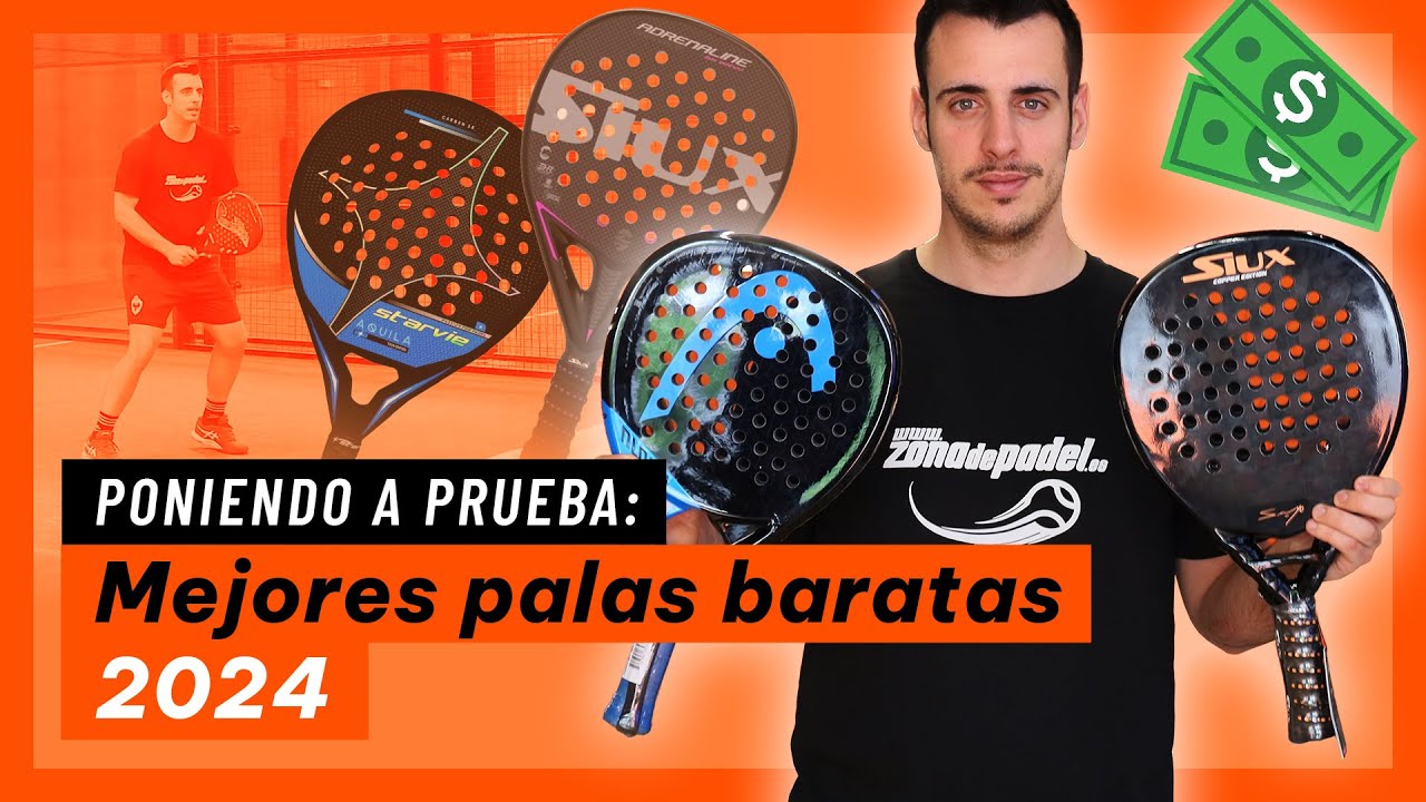 Review PALAS BARATAS de pádel 🎾🔝  Las mejores calidad-precio para principiantes 😎